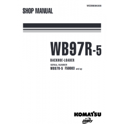 Komatsu WB97R-5 - Instrukcje Napraw + Schematy Instalacji + DTR - Komatsu WB 97R-5